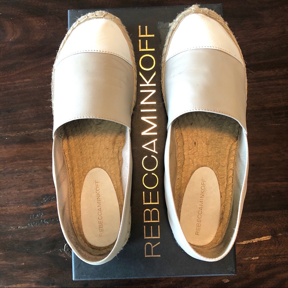 Rebecca Minkoff Leather Espadrilles